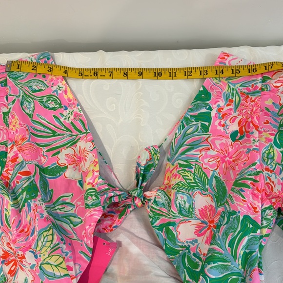 Lilly Pulitzer Nalani Short Sleeve Cotton Dress. - Picture 13 of 15